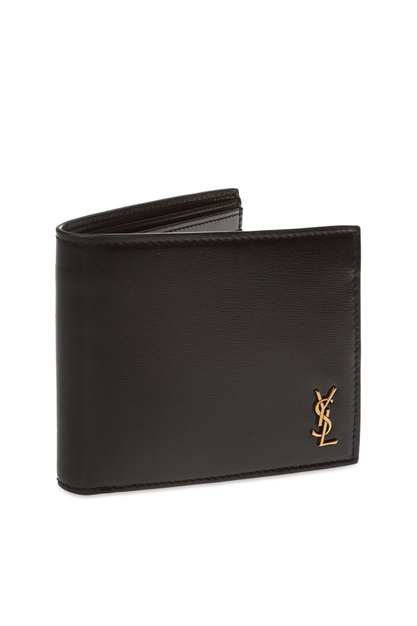 【関税負担】 SAINT LAURENT WALLET CASSANDRE MATELASSÉ coin card wallet in lambskin | Saint